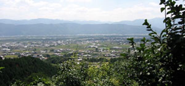 お寺から見た風景