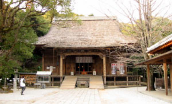 竹林寺本堂